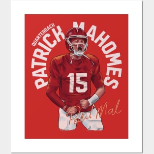 Patrick Mahomes Kansas City Name Arc Posters and Art